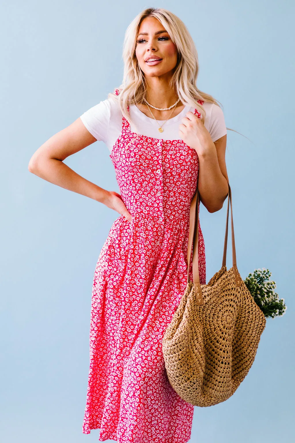 A Summer To Remember Midi Tank Dress