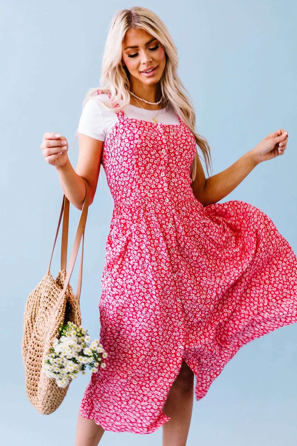 A Summer To Remember Midi Tank Dress