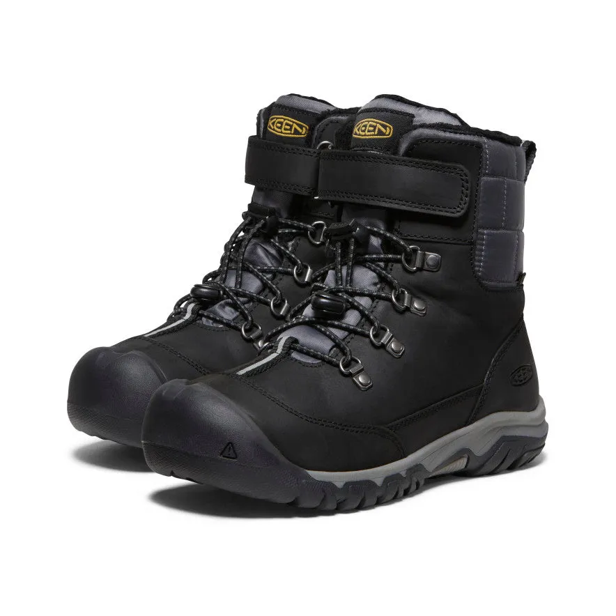 Big Kids' Kanibou Waterproof Winter Boot  |  Black/Magnet