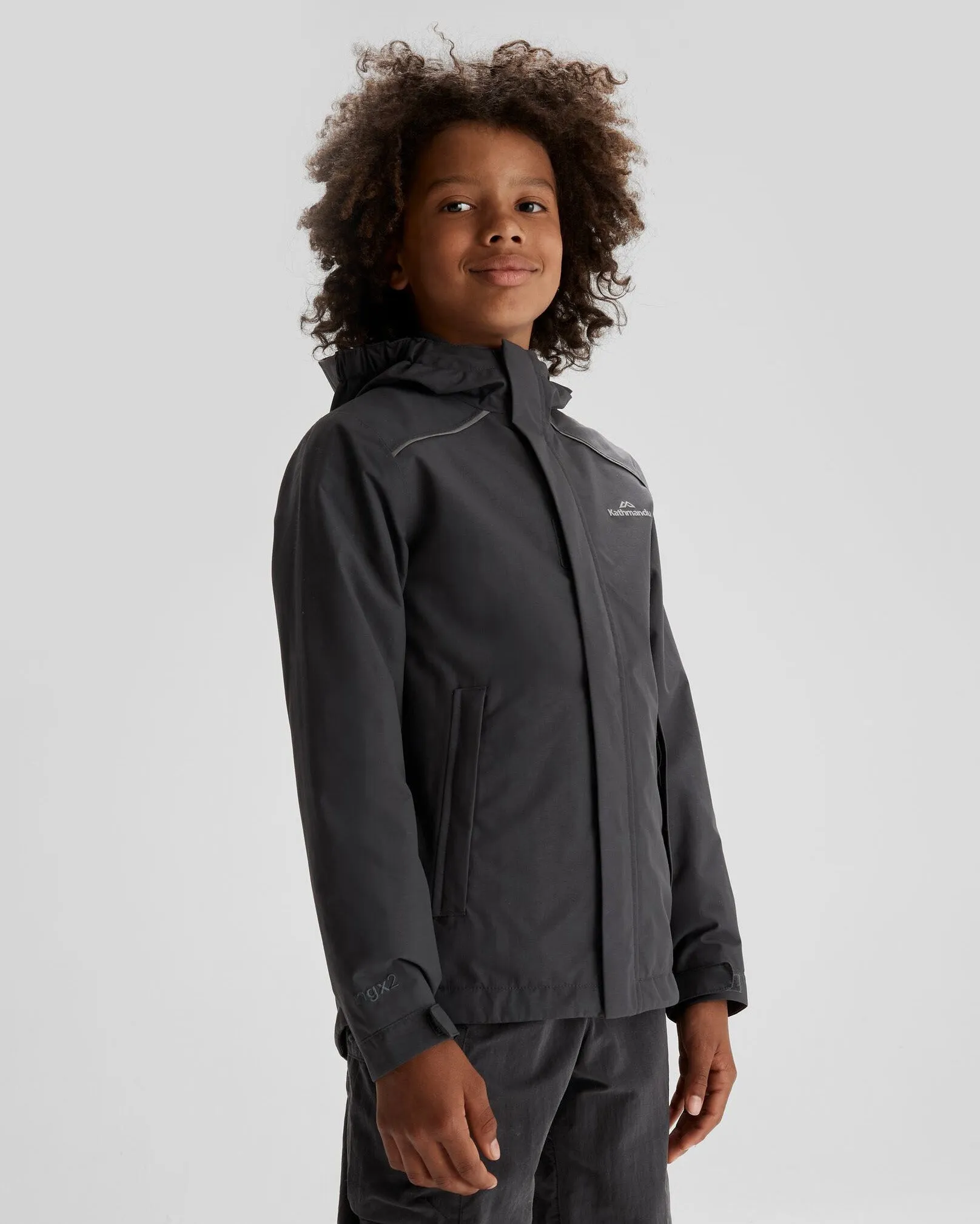 Boys' Andulo 2-layer Rain Jacket - Night
