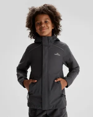 Boys' Andulo 2-layer Rain Jacket - Night