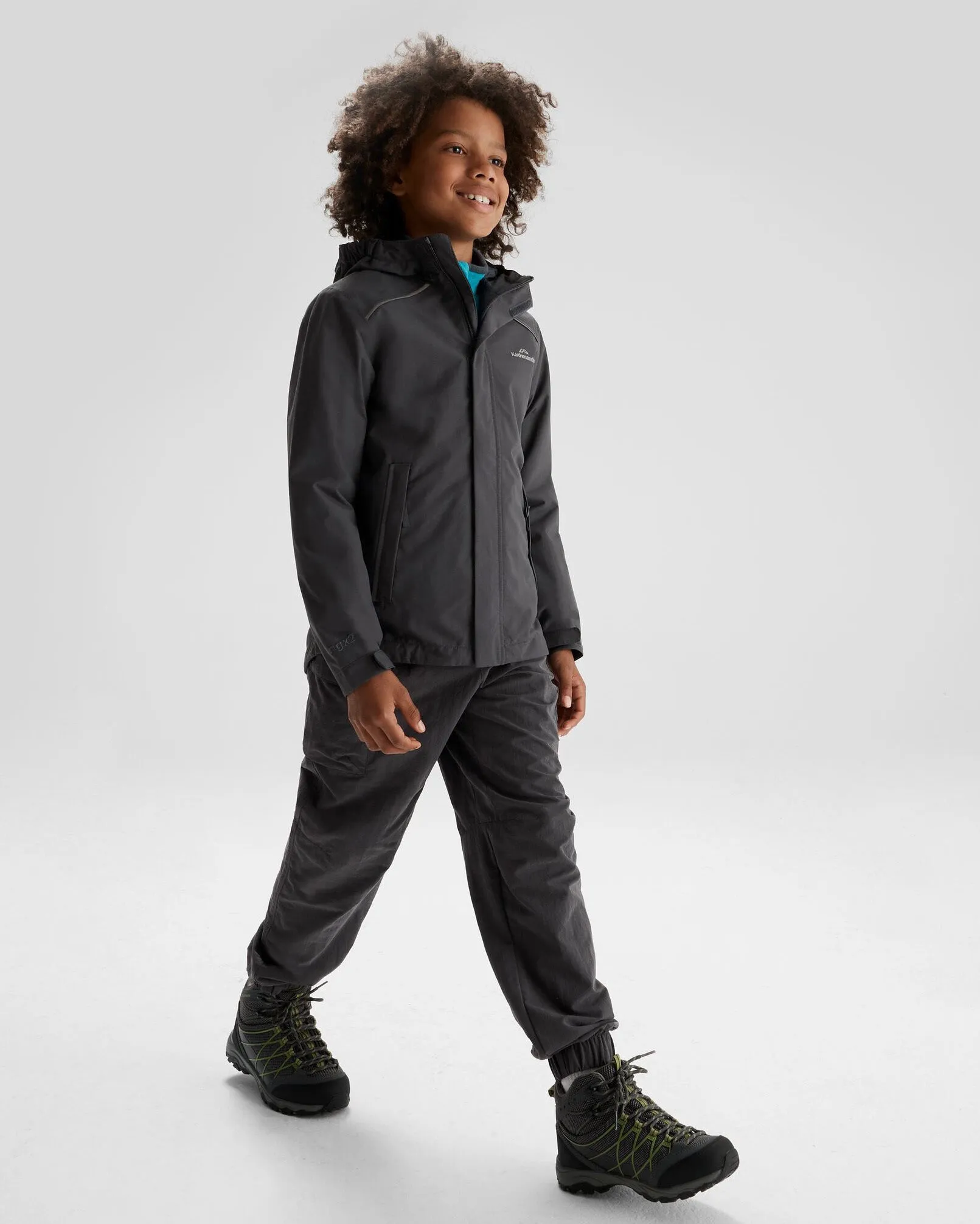 Boys' Andulo 2-layer Rain Jacket - Night