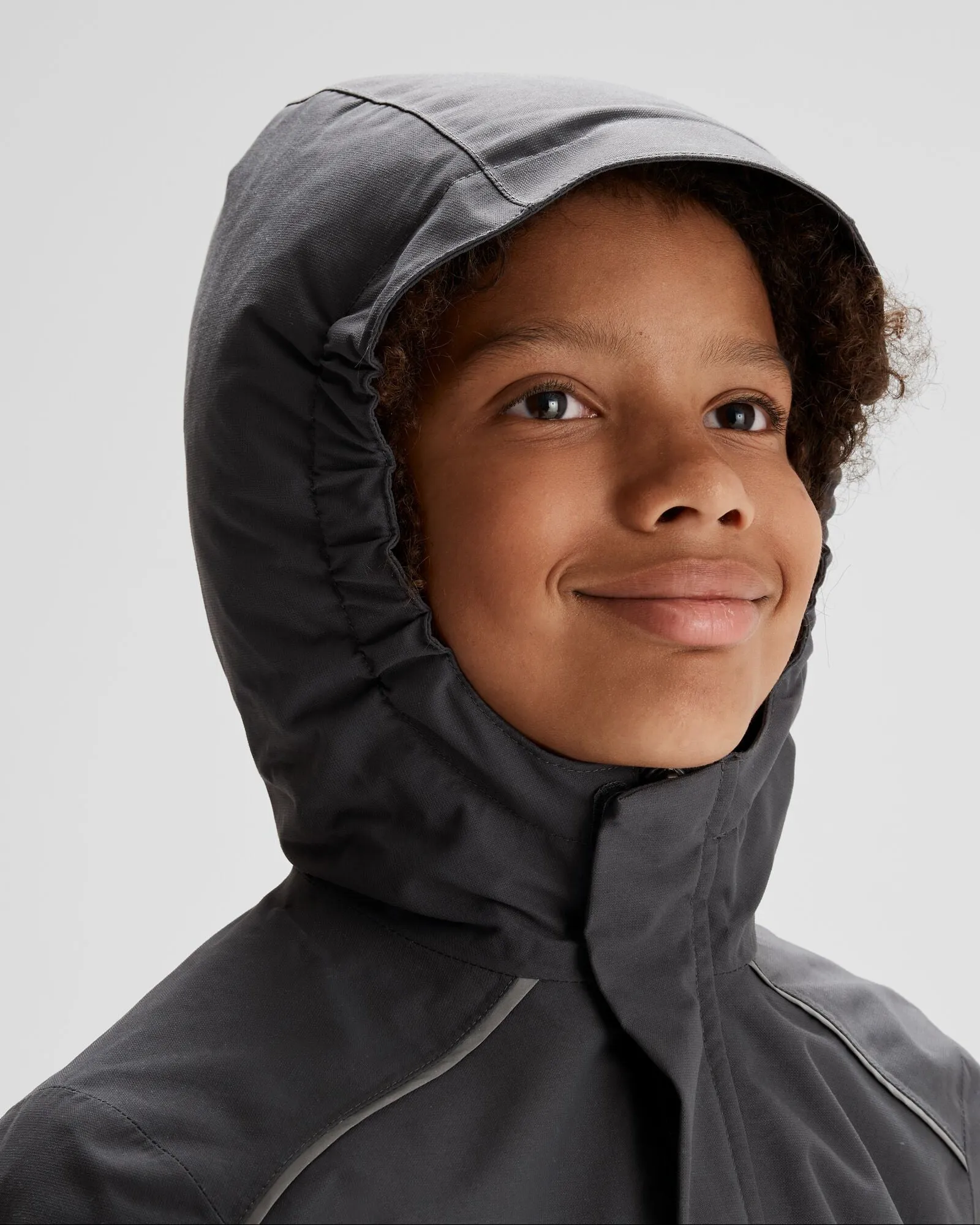 Boys' Andulo 2-layer Rain Jacket - Night