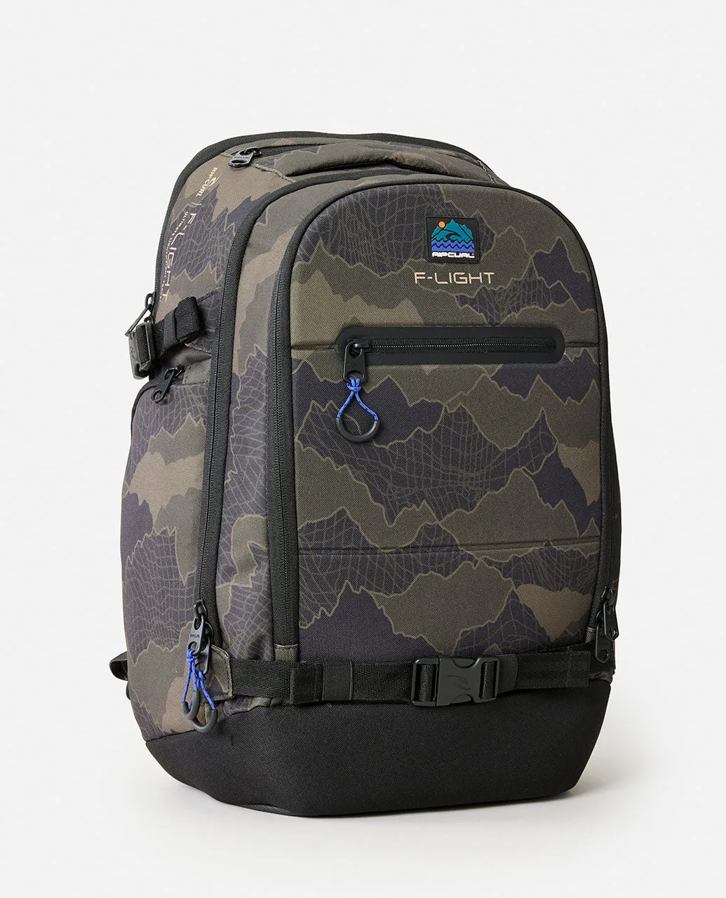 F-Light Posse 35L Search Camo Backpack - Black/Olive