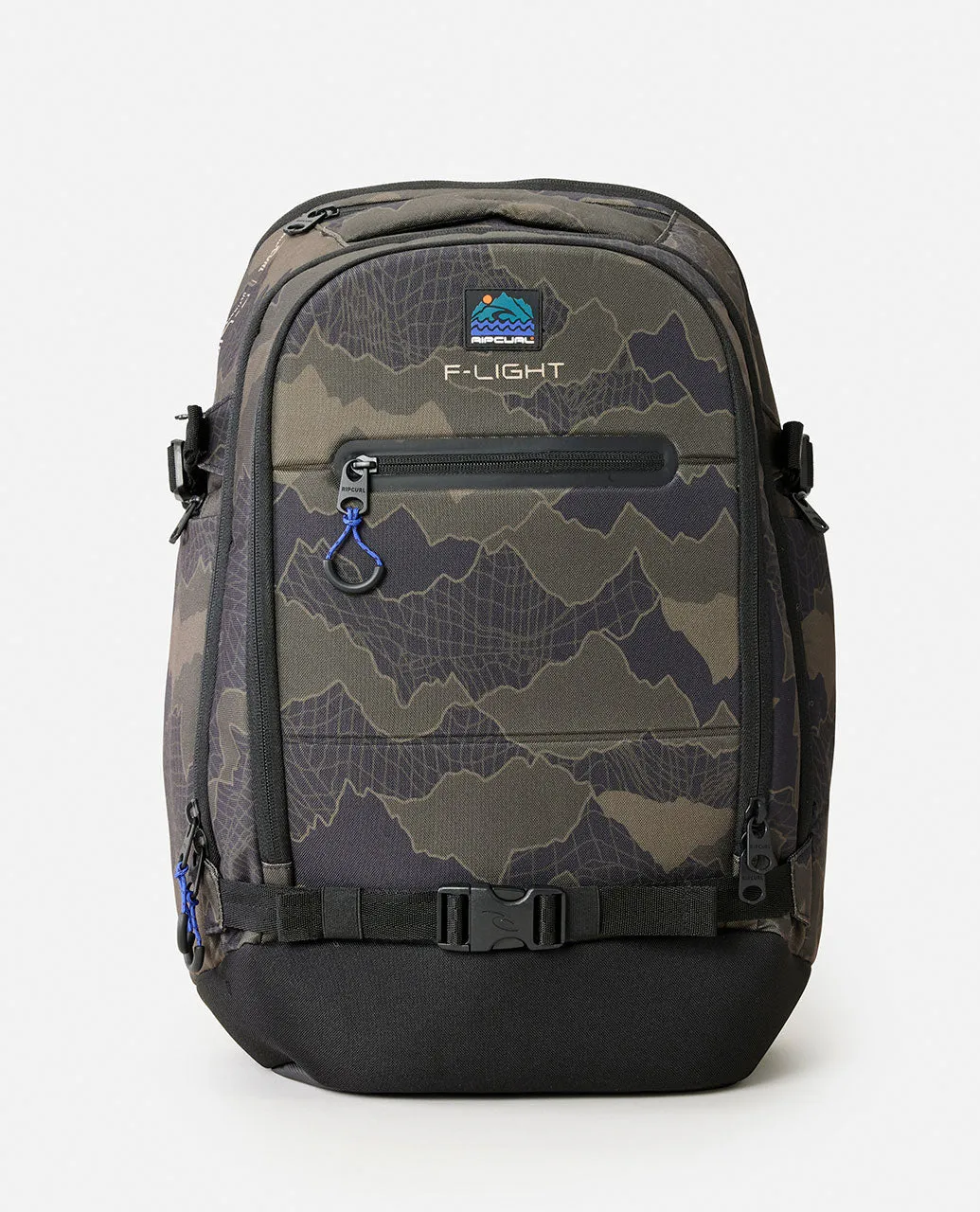 F-Light Posse 35L Search Camo Backpack - Black/Olive