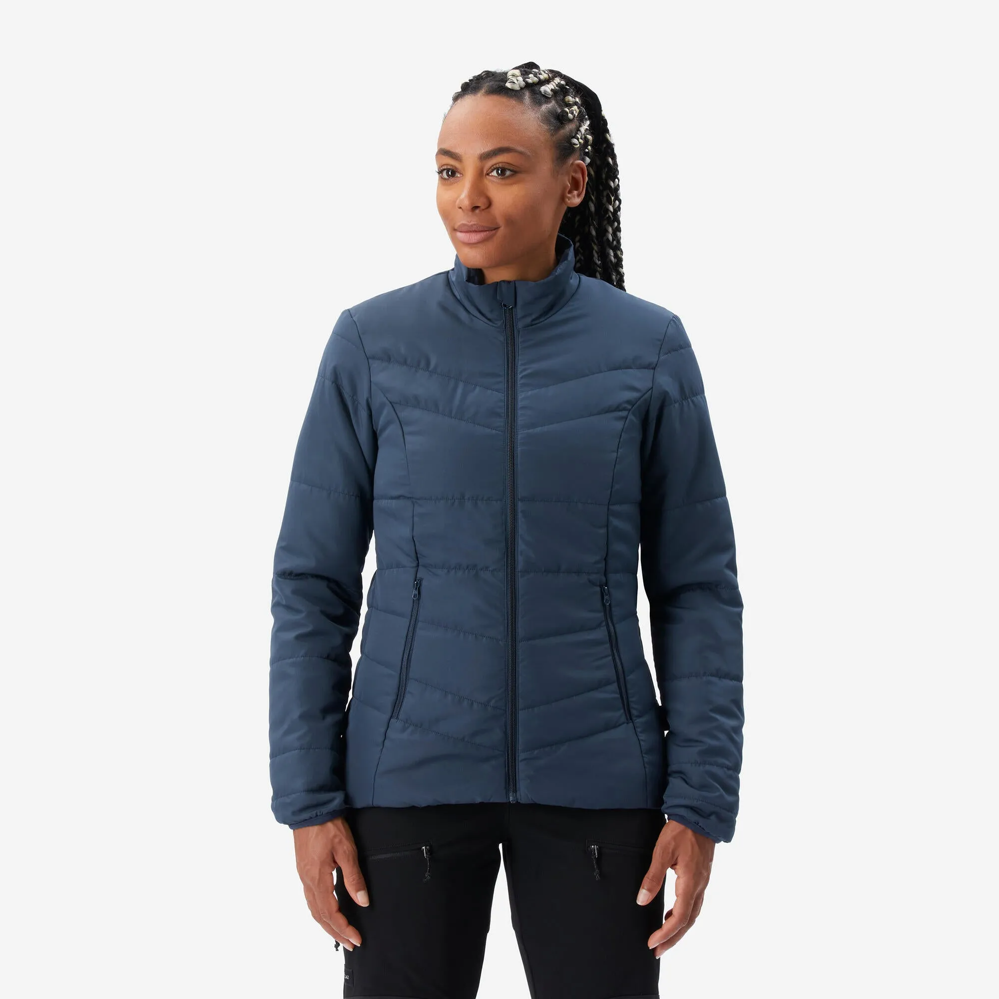 Forclaz Women's Synthetic Mountain Backpacking Padded Jacket - MT 50 32F