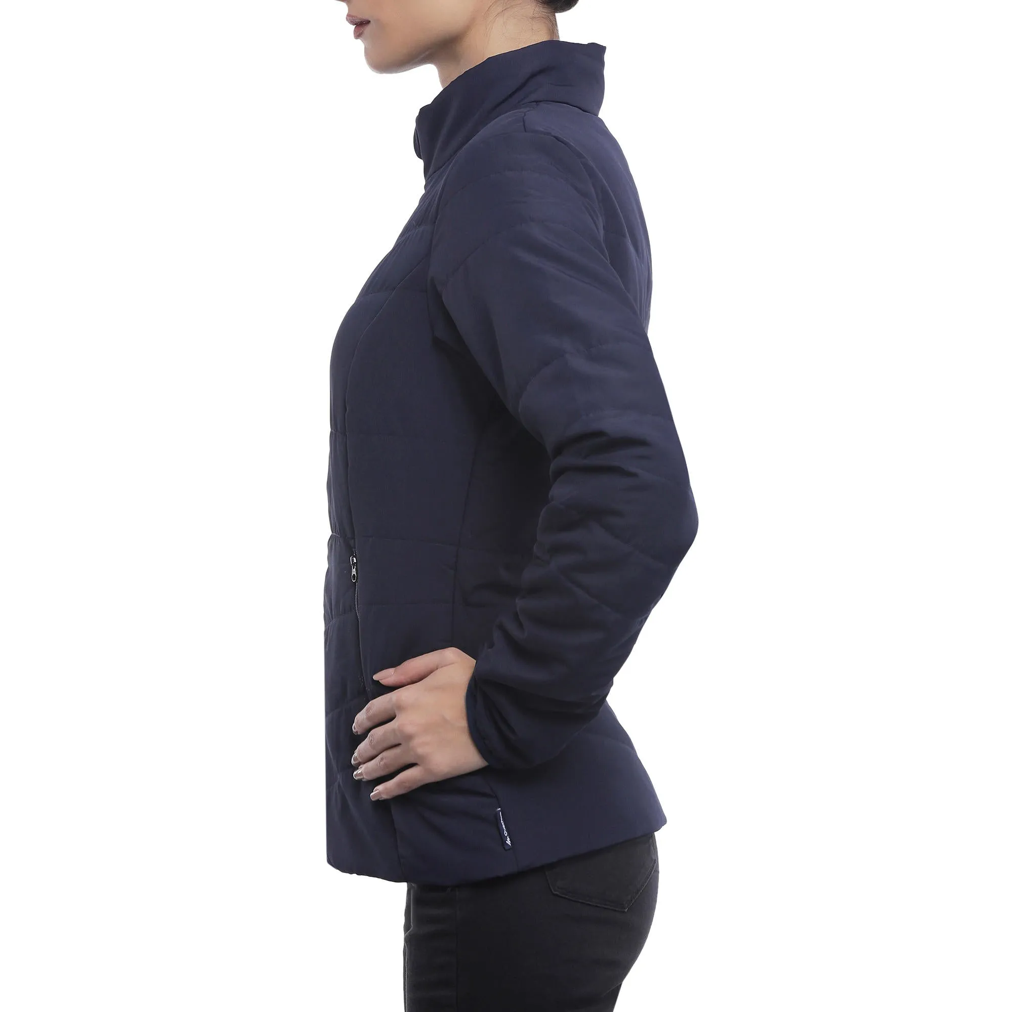 Forclaz Women's Synthetic Mountain Backpacking Padded Jacket - MT 50 32F
