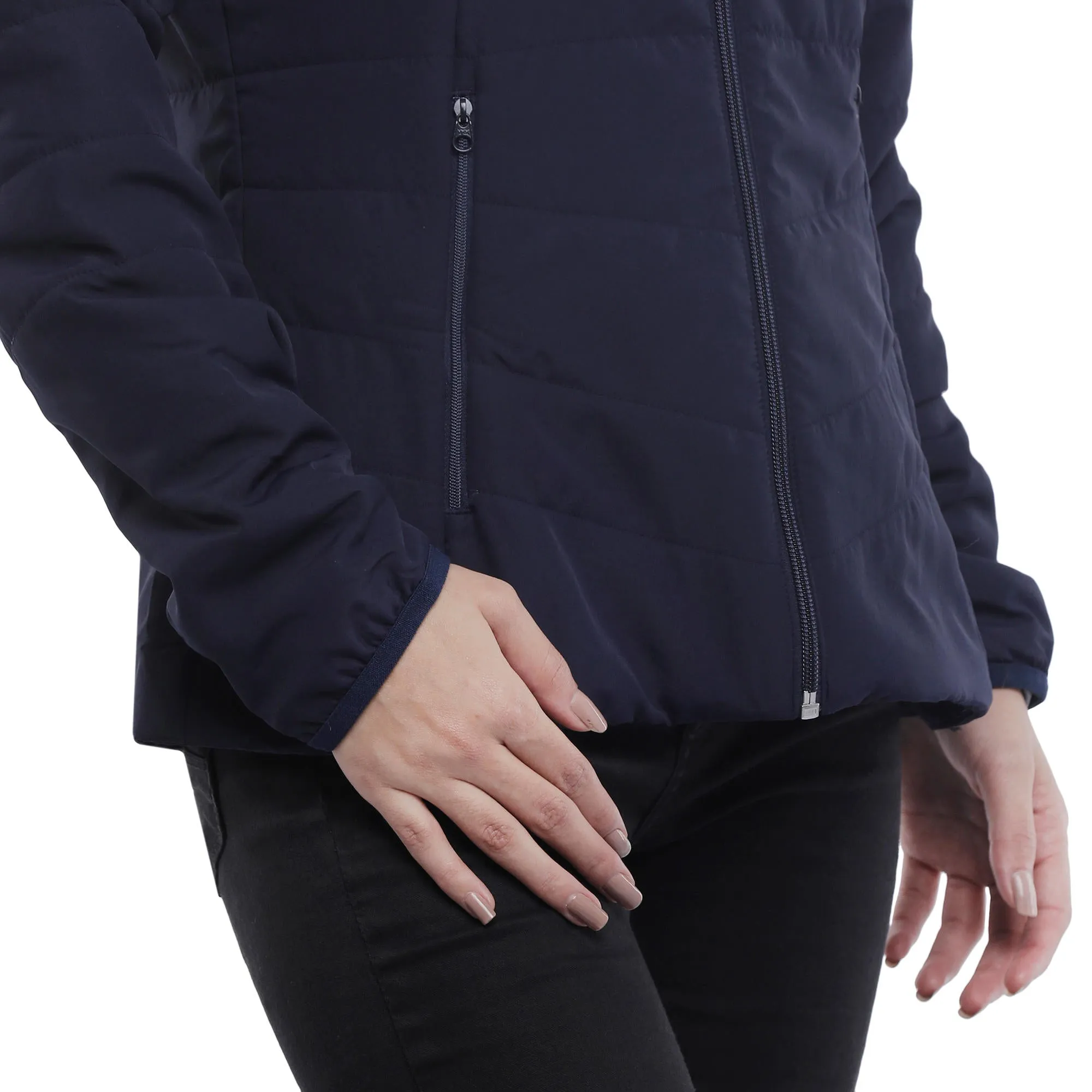 Forclaz Women's Synthetic Mountain Backpacking Padded Jacket - MT 50 32F