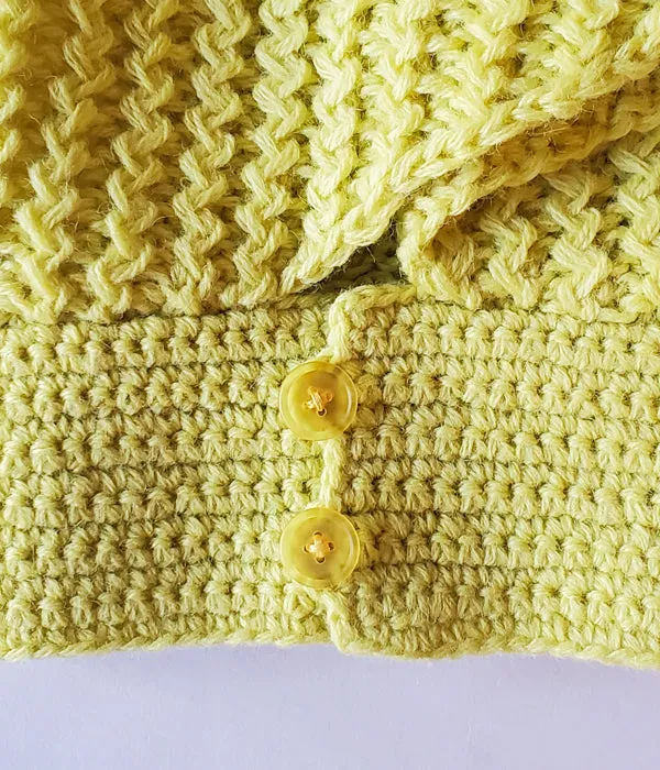 FUMIKA_UCHIDA/Shetland Hand Crochet/HEAD CAP(BANANA)