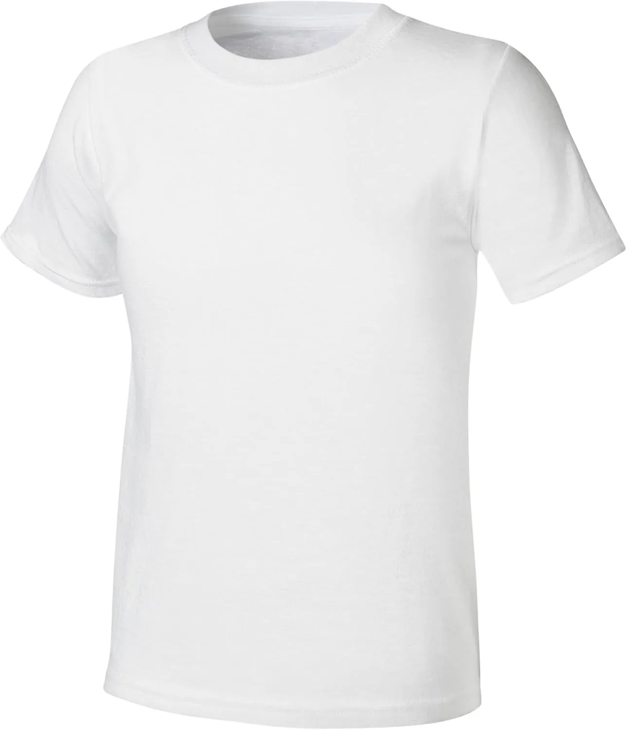 Hanes Boys' ComfortSoft Crewneck Undershirt 8-Pack (Includes 3 Free Bonus Undershirts) S-
