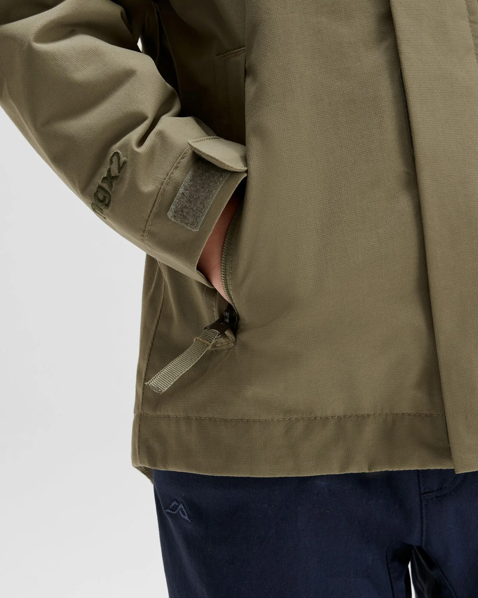 Kids' Andulo 2-layer Rain Jacket - Beech