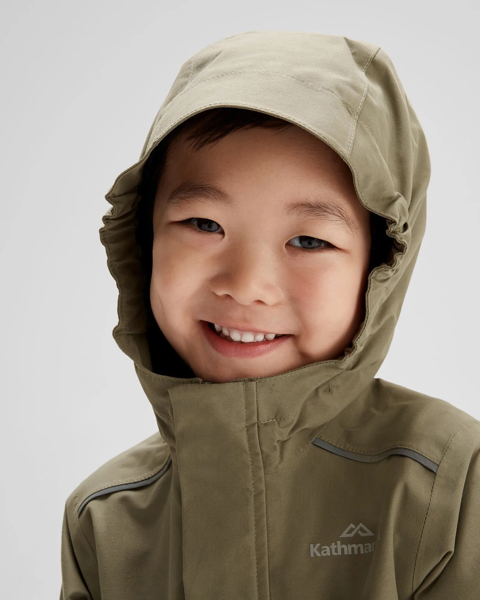 Kids' Andulo 2-layer Rain Jacket - Beech