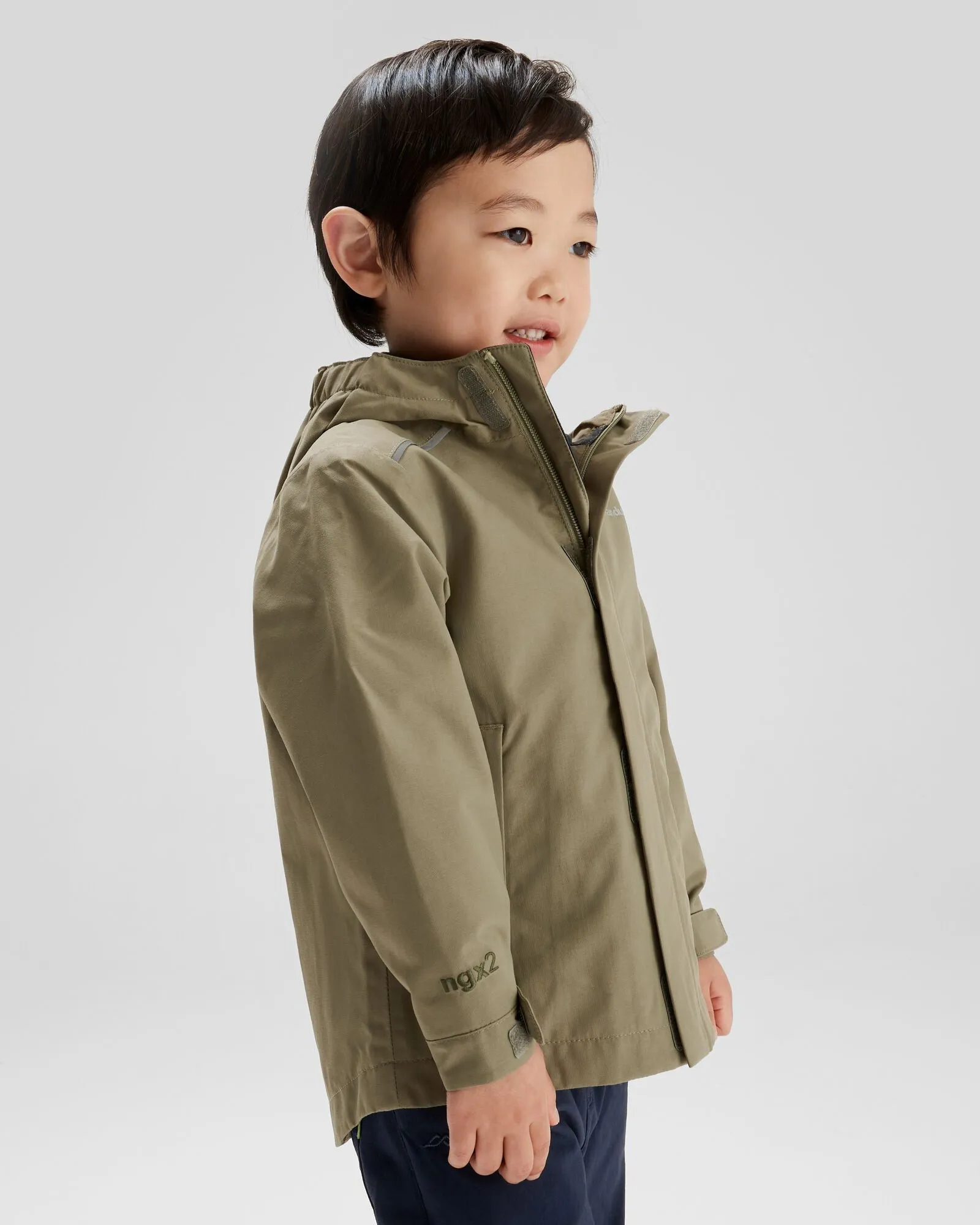 Kids' Andulo 2-layer Rain Jacket - Beech
