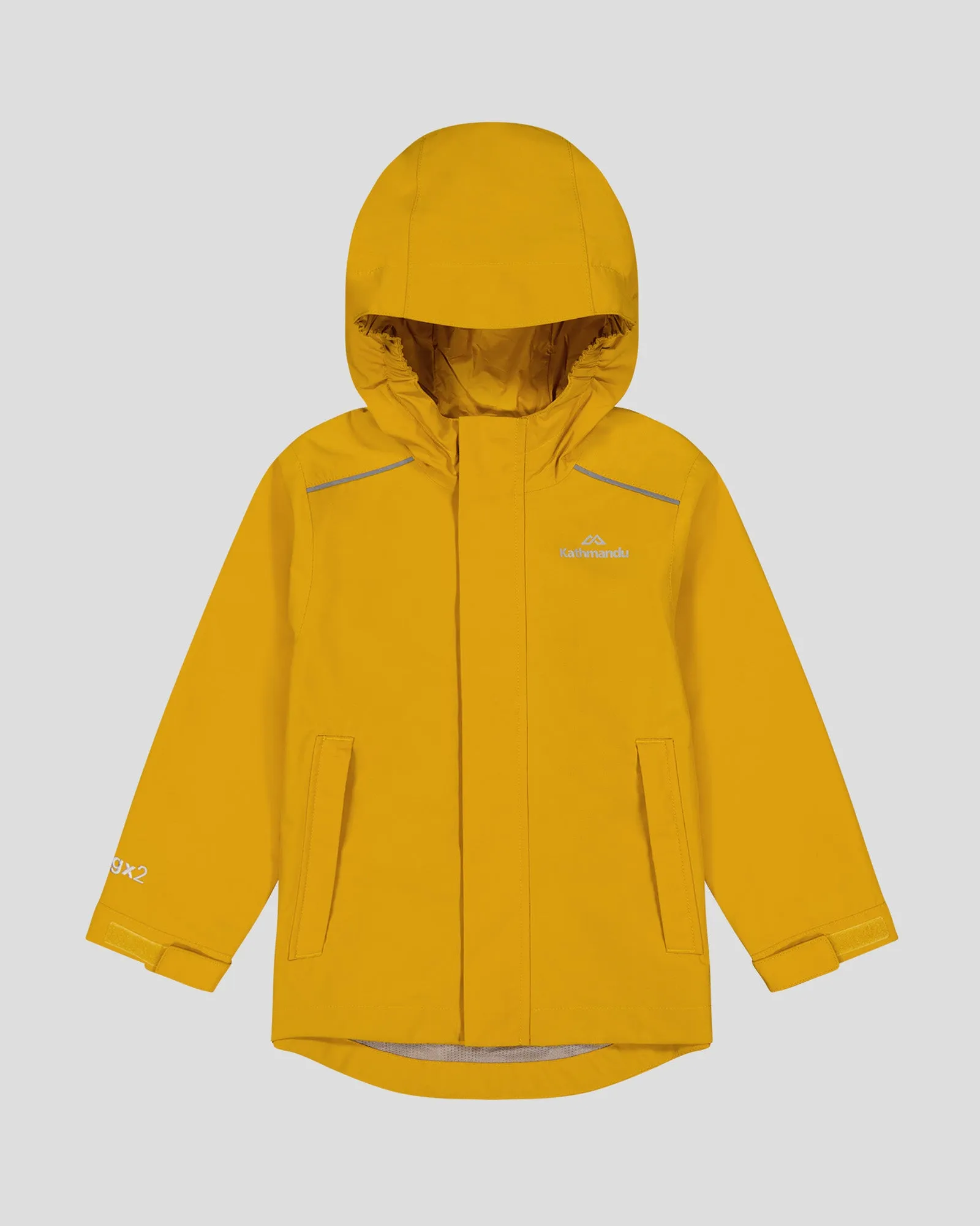 Kids' Andulo 2-layer Rain Jacket - Golden