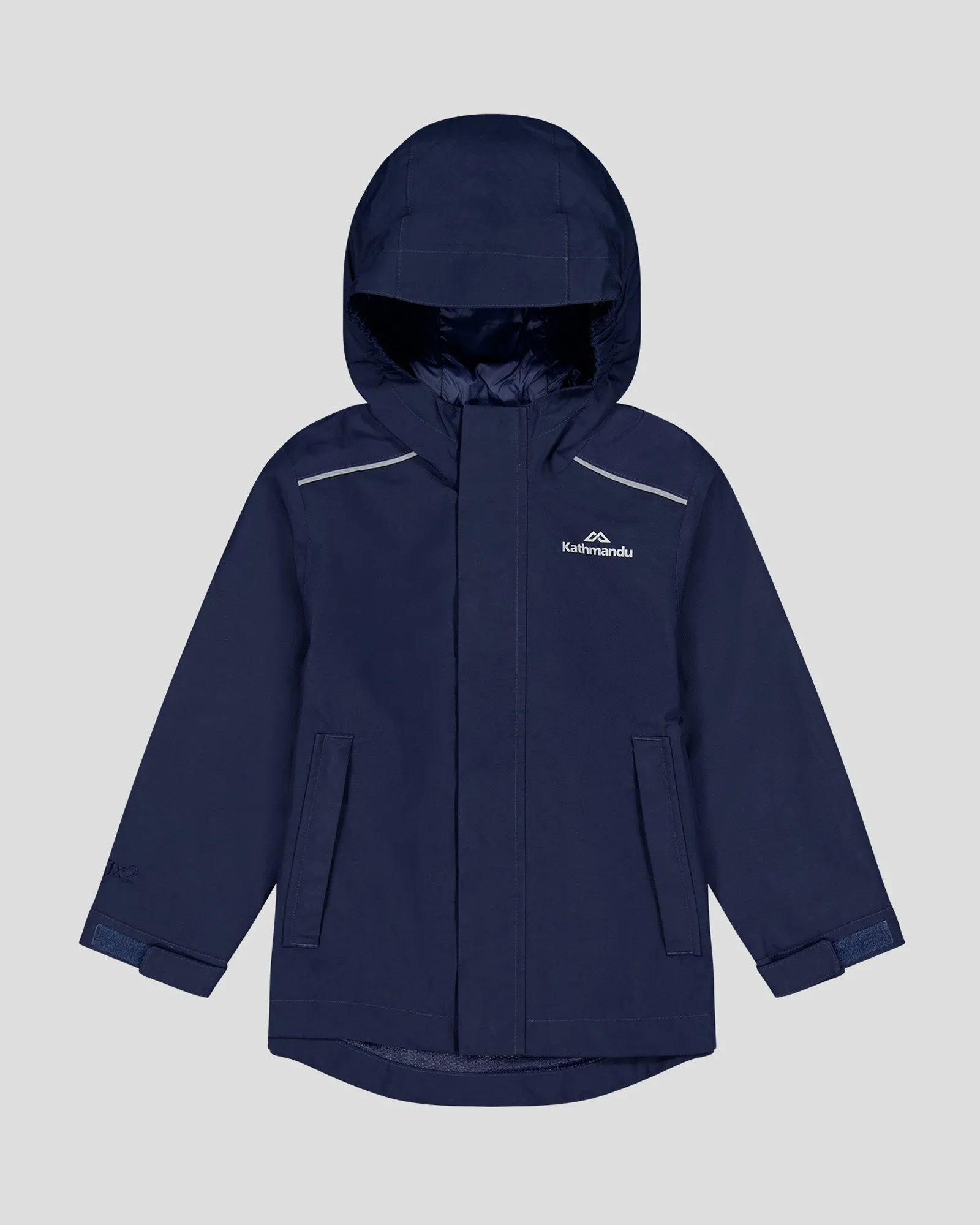 Kids' Andulo 2-layer Rain Jacket - Pure Navy
