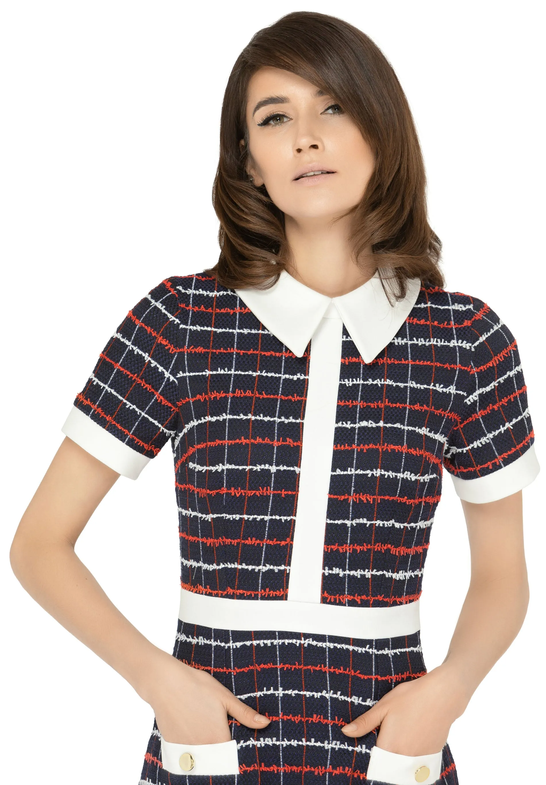 MARMALADE Retro Style Tweed Dress