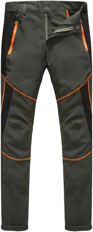 Pants For Men Mens Trendy Waterproof Pants Splice Windproof Trousers Softshell Outdoor Hiking Trousers Cargo Pants