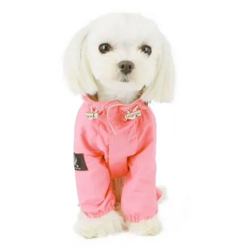 Puppy Angel Magagio Raincoat Overalls - Pink