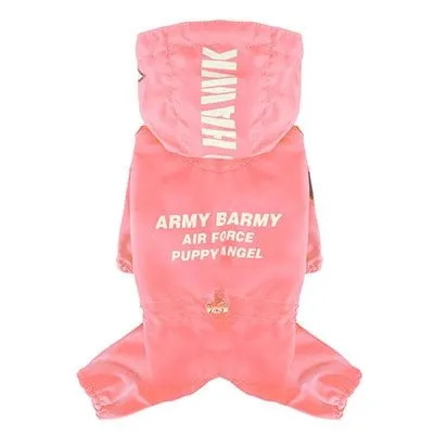 Puppy Angel Magagio Raincoat Overalls - Pink