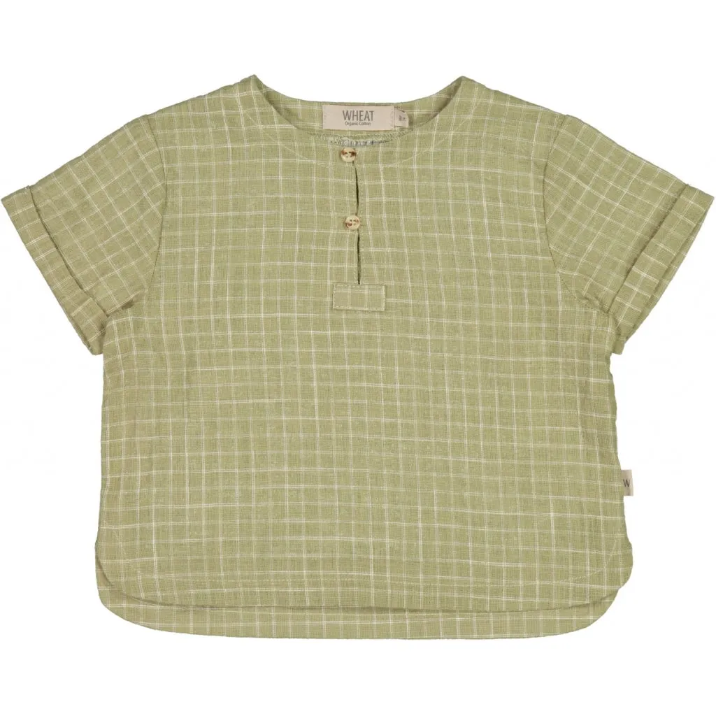 Shirt Abraham - green check