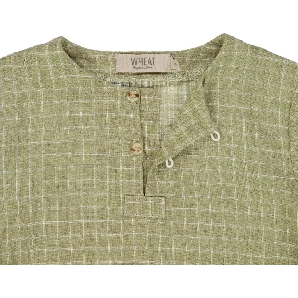 Shirt Abraham - green check