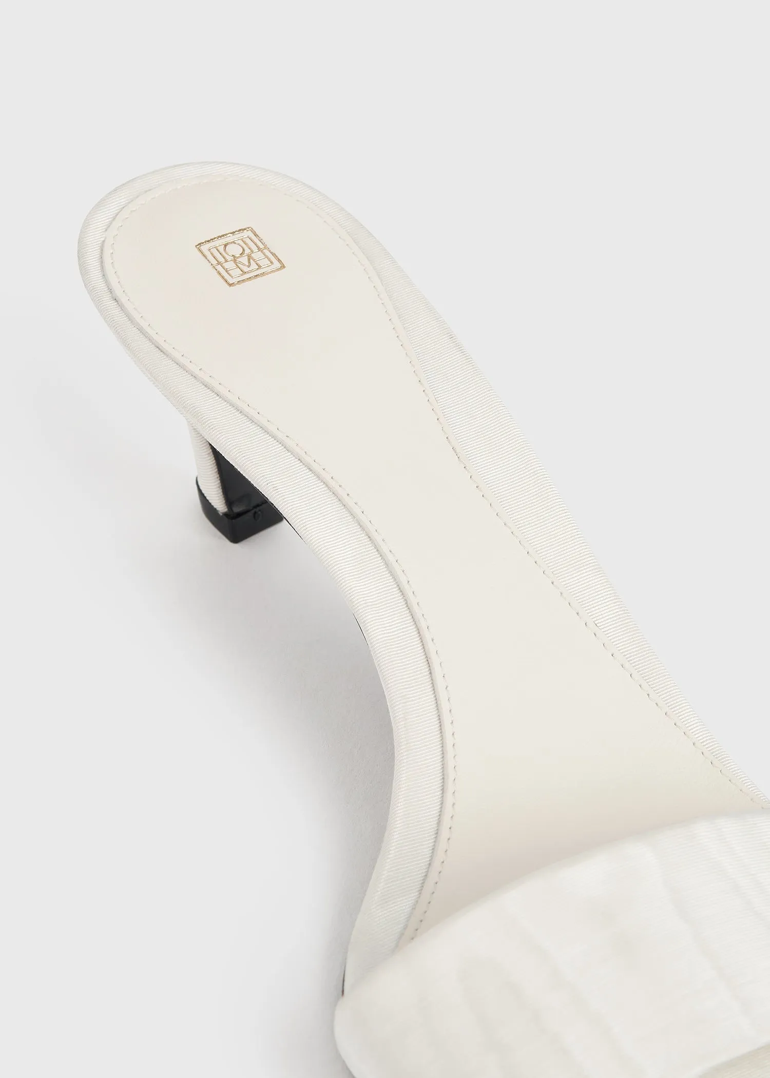 The Mule Sandal off-white