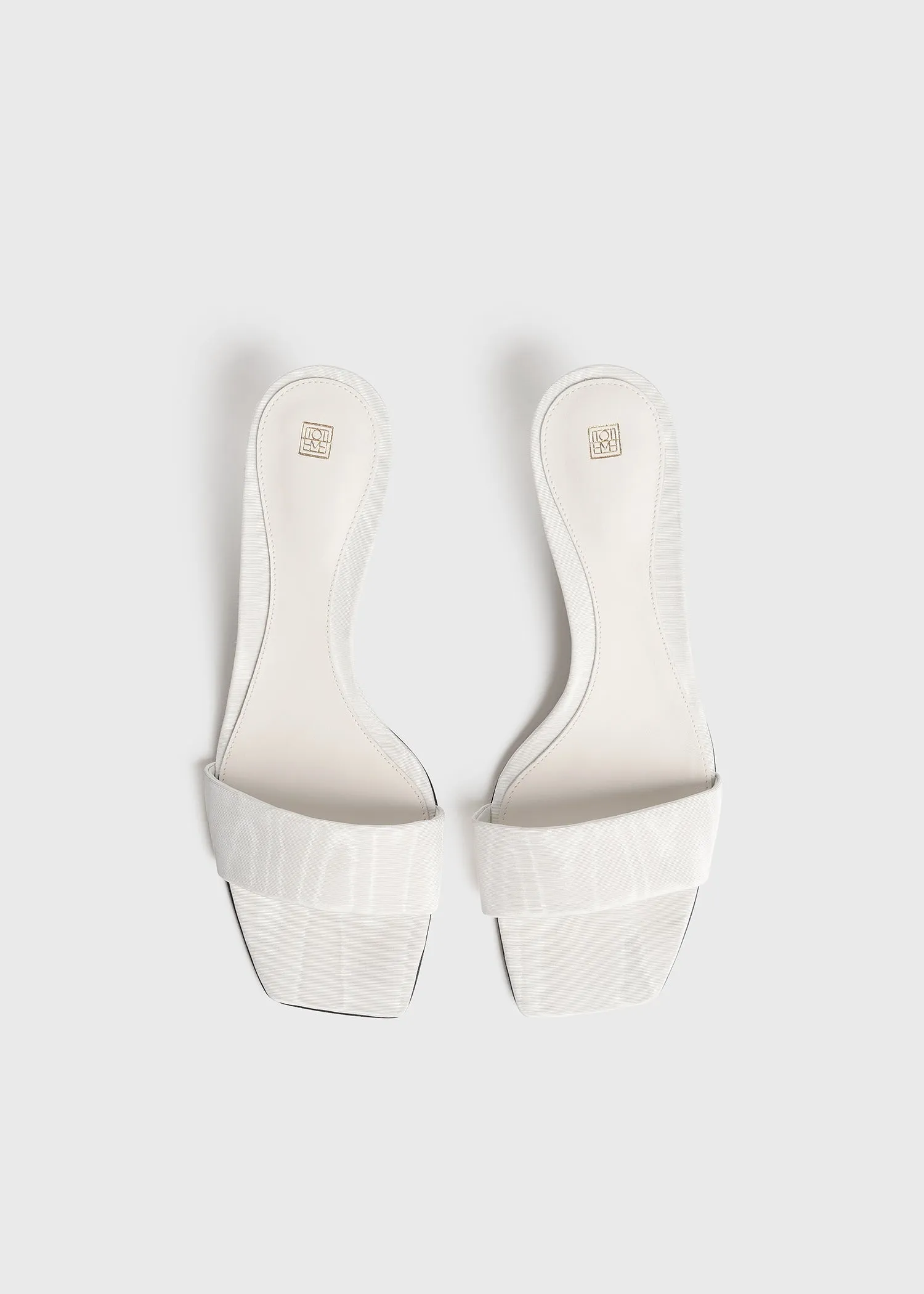 The Mule Sandal off-white