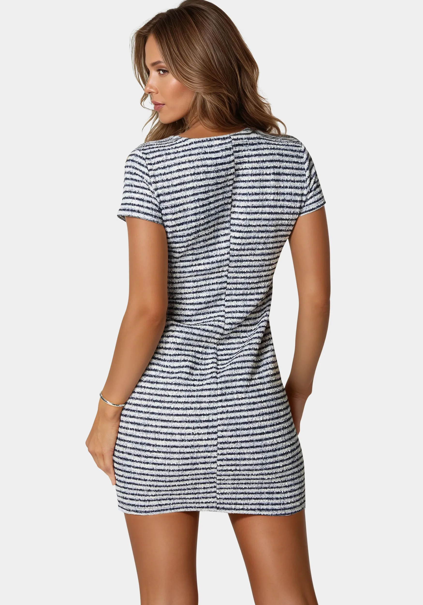 Tweed T Shirt Dress