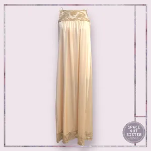 Vintage Full Length Caramel Nightdress