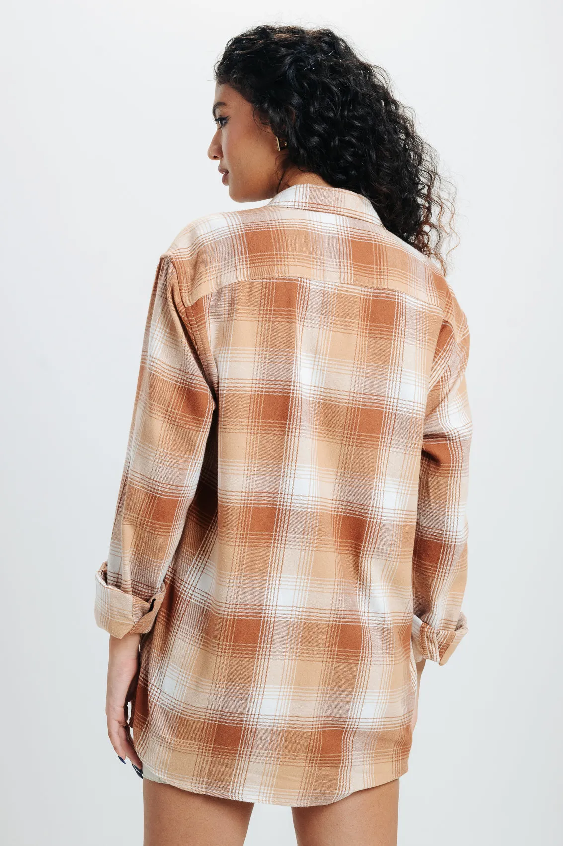 White Checkered Shirt