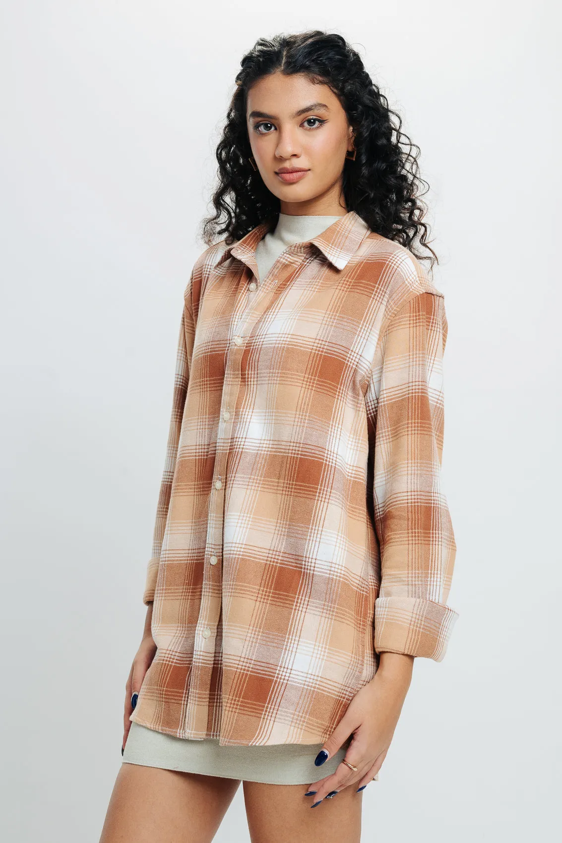 White Checkered Shirt