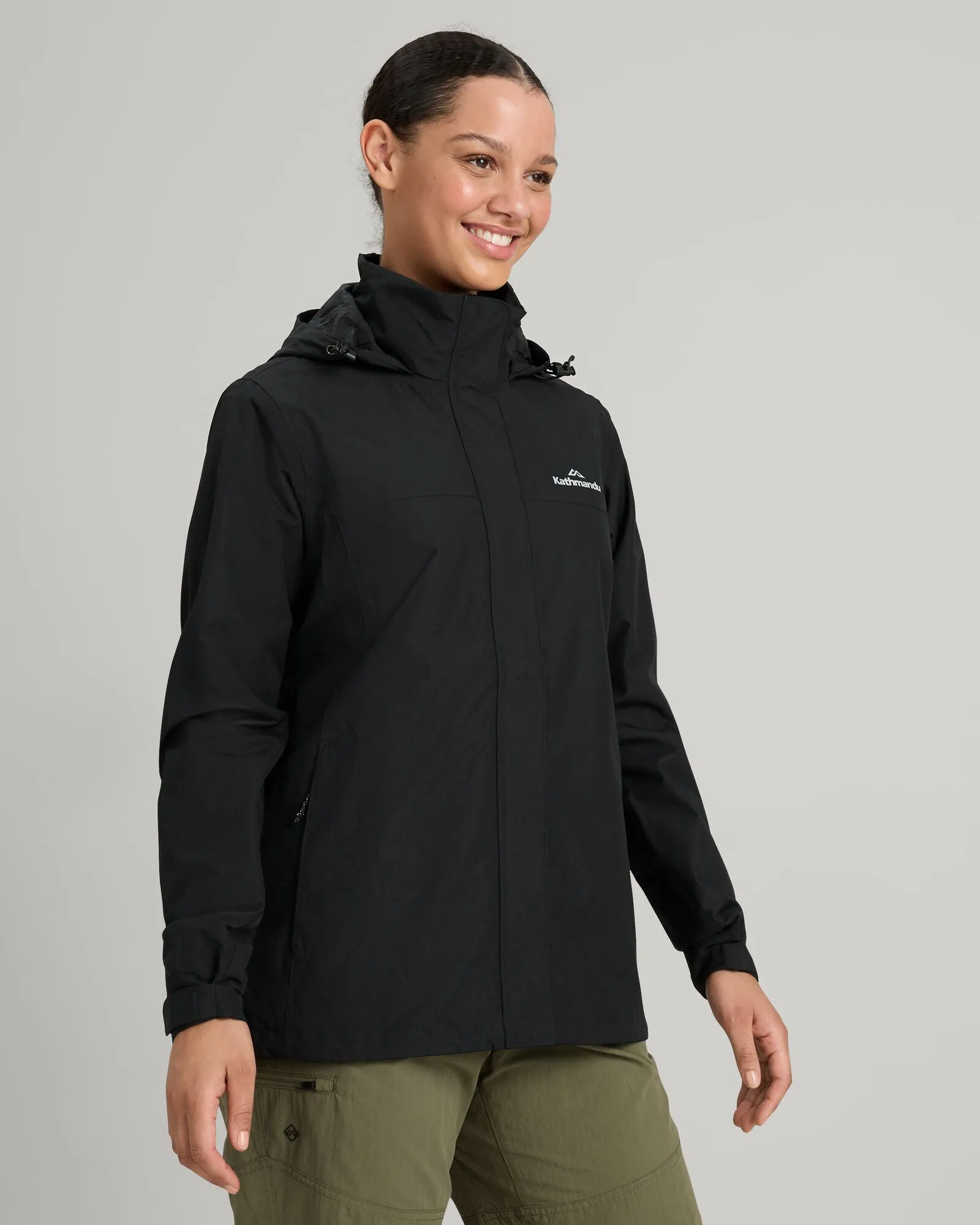 Women's Andulo 2-layer Rain Jacket - Black
