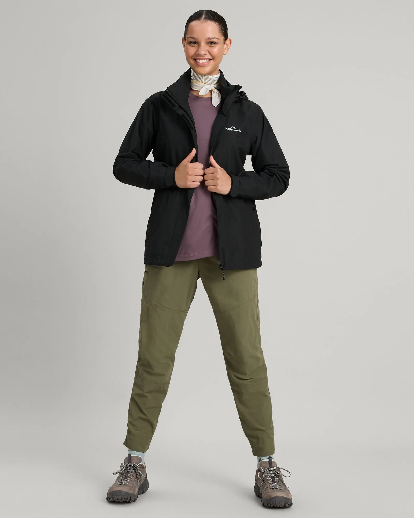 Women's Andulo 2-layer Rain Jacket - Black
