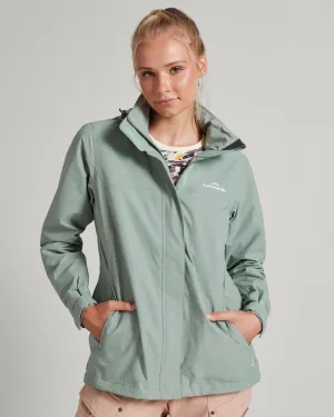 Women's Andulo 2-layer Rain Jacket - Gum Tree