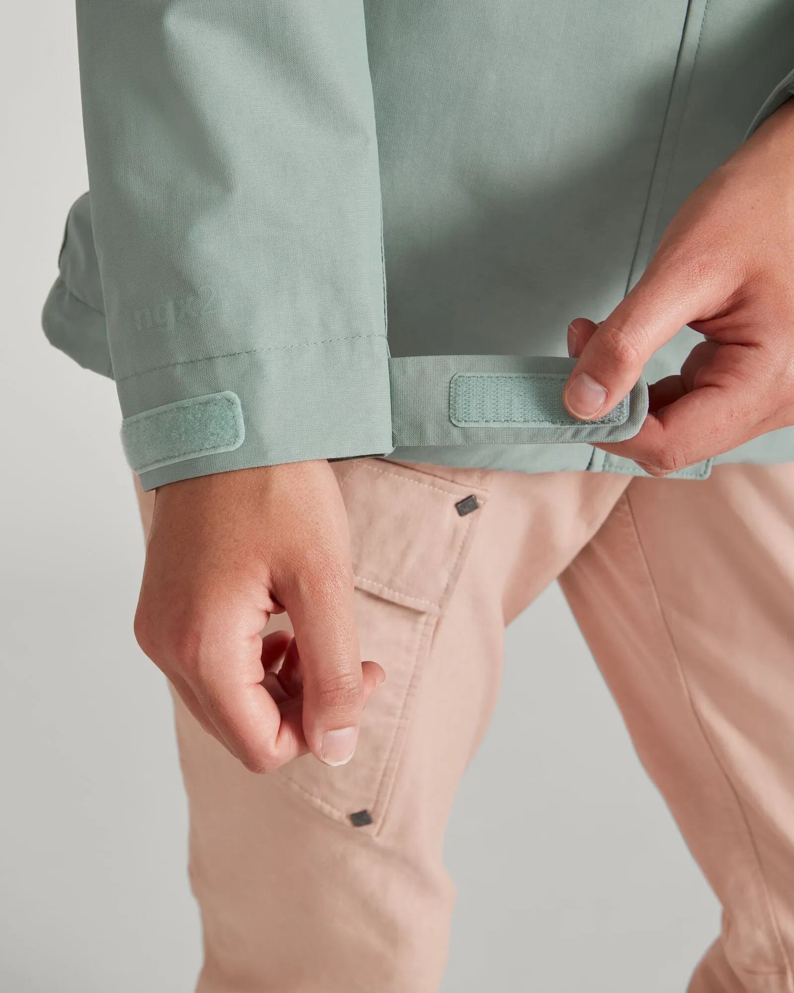 Women's Andulo 2-layer Rain Jacket - Gum Tree